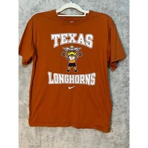 Nike Texas Longhorns T-Shirt Youth XL Burnt Orange University of Texas